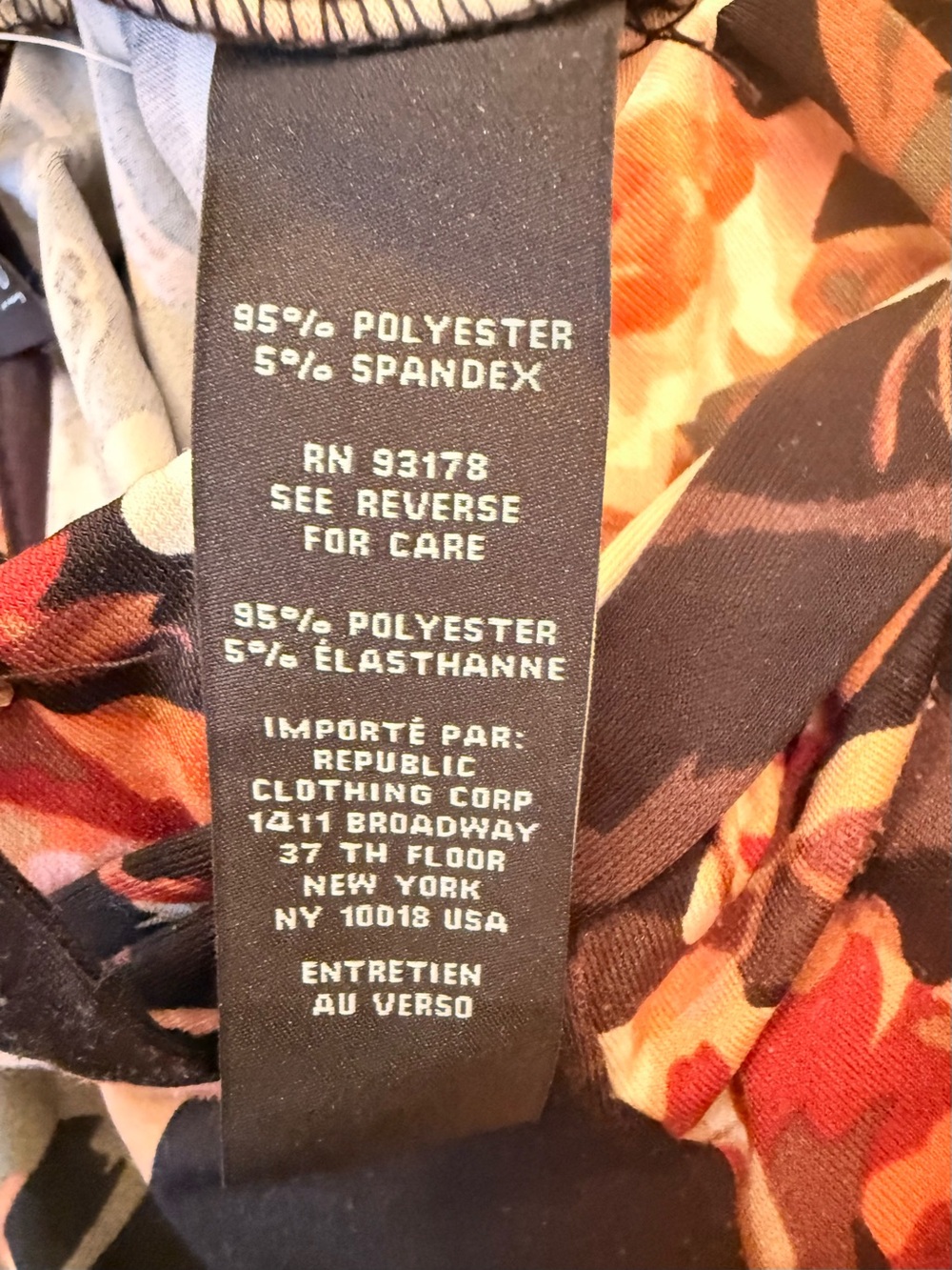 Joan Vass New York Floral Palazzo Pants - Picture 5 of 5